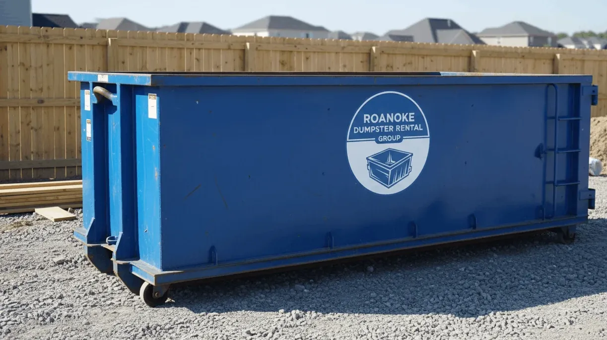 20 Yard Dumpster roll-off container in Roanoke, VA 20 Yard Dumpster roll-off container in Roanoke, VA