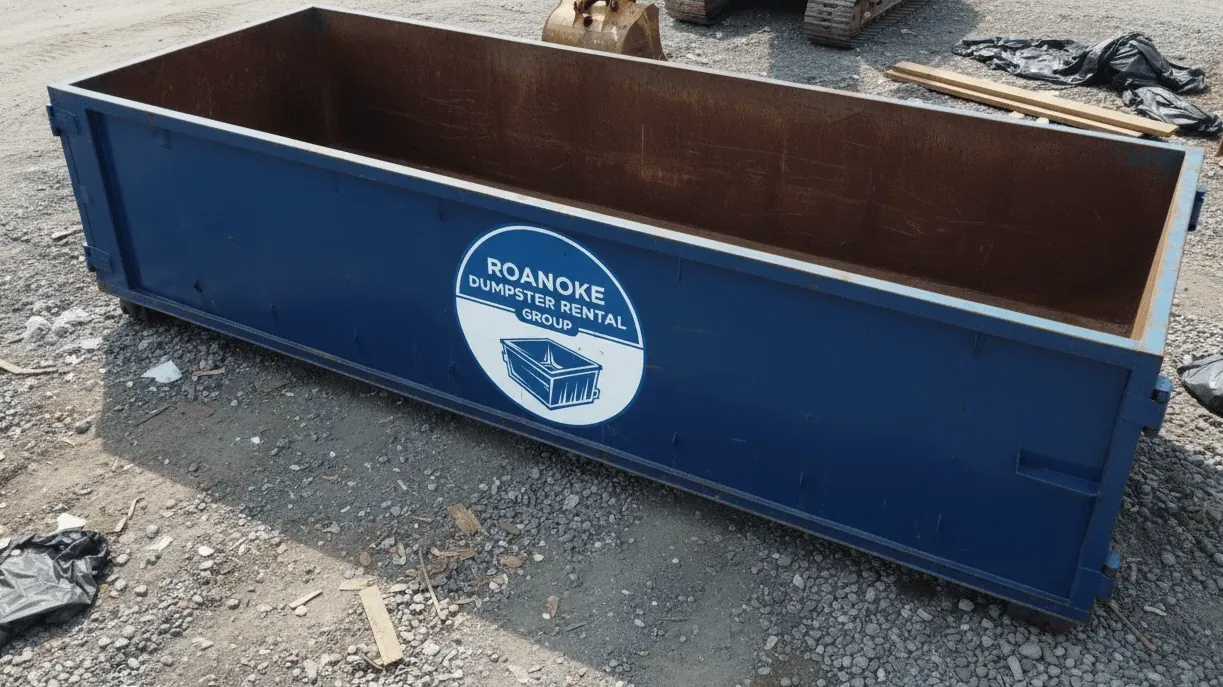 Roll-off dumpster delivery serving Salem, Virginia from Roanoke Roll-off dumpster delivery serving Salem, Virginia from Roanoke