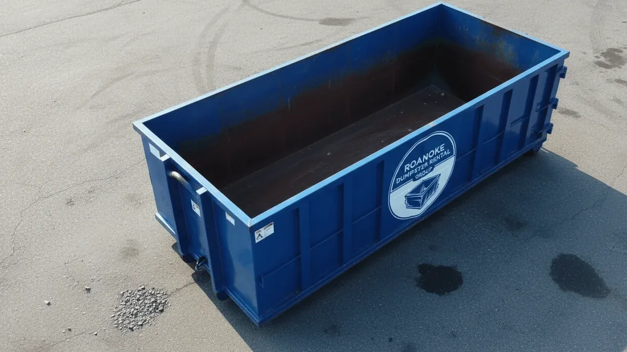 Roll-off dumpster delivery serving Wasena, Virginia from Roanoke Roll-off dumpster delivery serving Wasena, Virginia from Roanoke