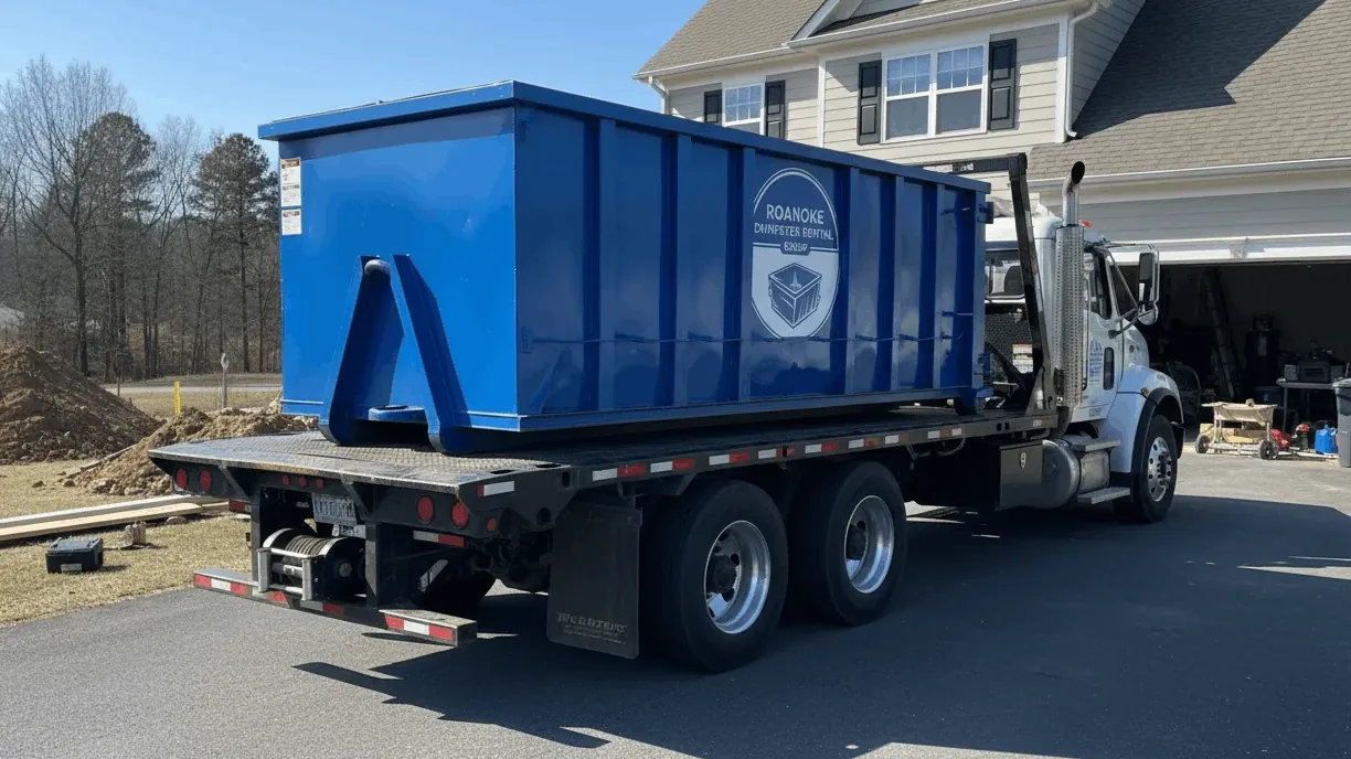 Roll-off dumpster delivery serving Williamson Road, Virginia from Roanoke Roll-off dumpster delivery serving Williamson Road, Virginia from Roanoke